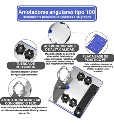 Biceladora Corte de Azulejos Acero Inoxidable - Imagen 2