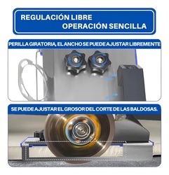 Biceladora Corte de Azulejos Acero Inoxidable - Imagen 5