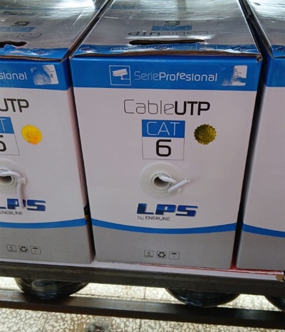 Cable UTP Categoria 6B para Interior Caja x 305 MT
