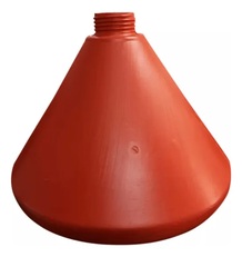 Colombina de Señalizacion 1.32 m Naranja Ferredotaciones - Imagen 2