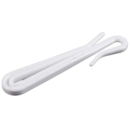 Gancho Plastico Multiusos para Cortinas x 32 Unidades