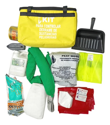 Kit Ambiental Control de Derrames Maletin 10 Galones Ing Proseg