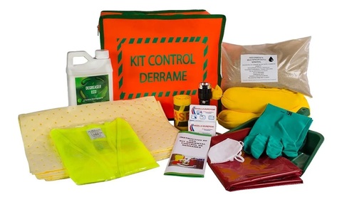 Kit Control de Derrames Quimicos 5 Galones en Maletin Segamcol