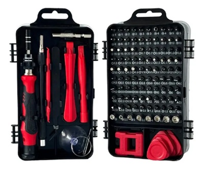 Kit Destornilladores de Precision Profesional 115 en 1 Ferreco Basics