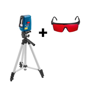 Nivel Laser Nivelox 15m con Tripode y Maletin + Gafas Laser Rojo Bosch